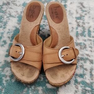 Floral BoC Wedge Heels Sandals